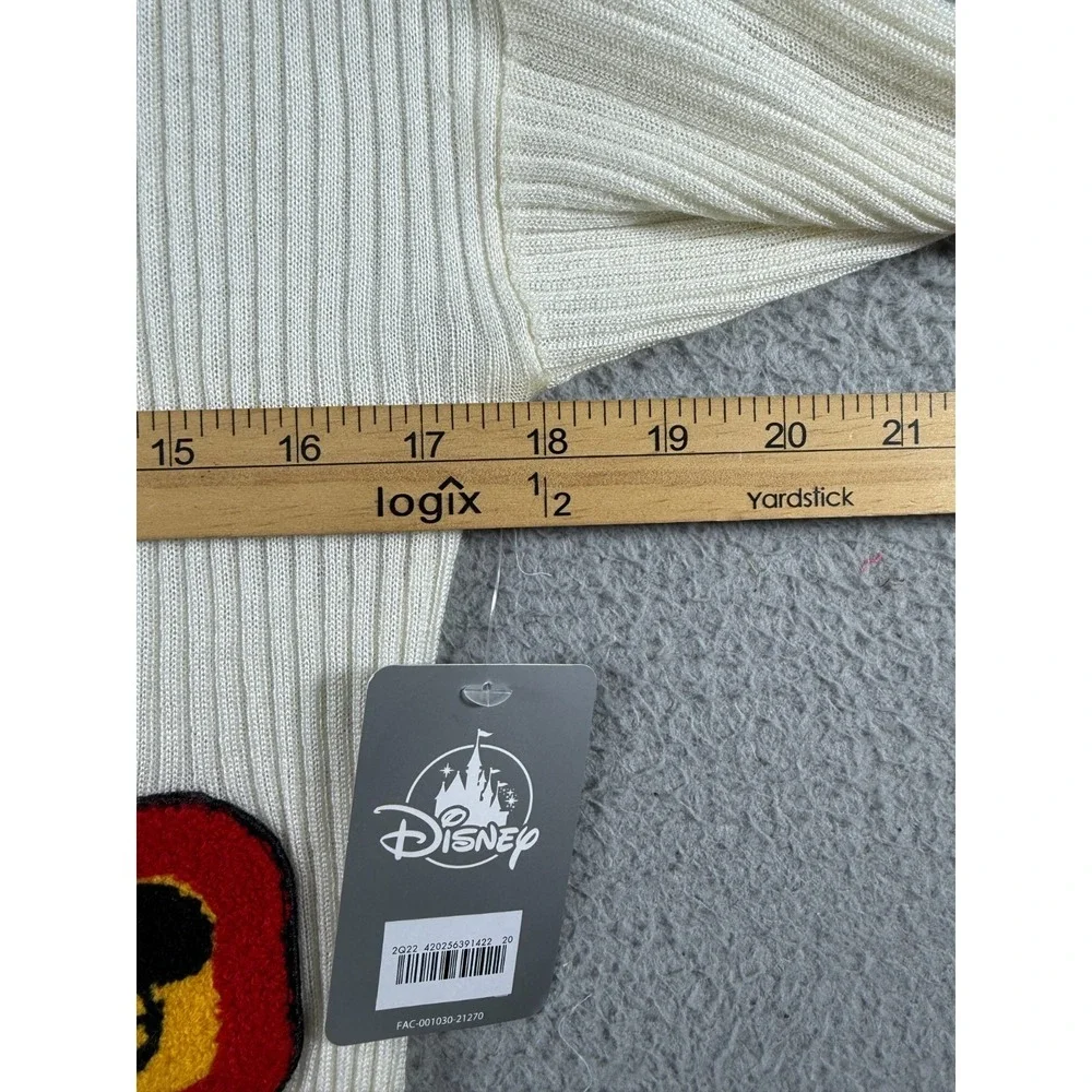 NEW Disney 50th Anniversary Vault Collection‎ Pennants Cardigan Sweater Size XS